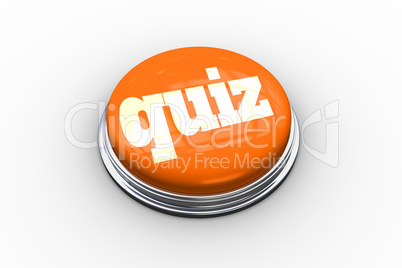 Quiz on shiny orange push button