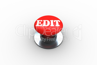 Edit on digitally generated red push button