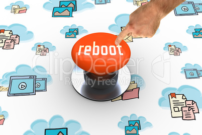 Reboot against orange push button
