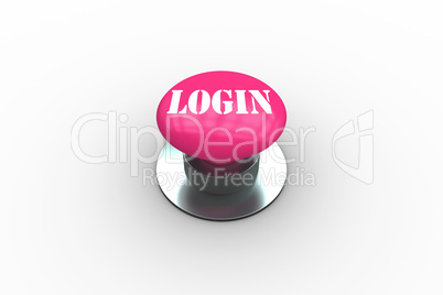 Login on pink push button