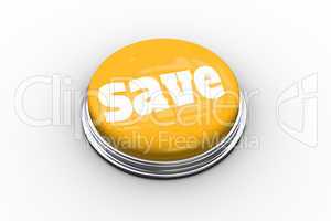 Save on shiny yellow push button