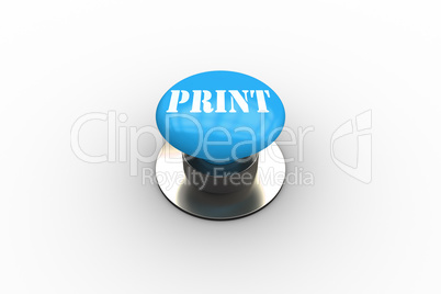 Print on blue push button