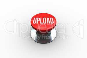 Upload on digitally generated red push button