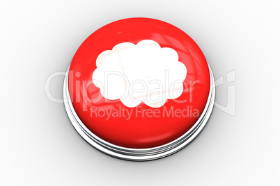 Composite image of cloud graphic on button