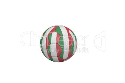 Football in italy colours