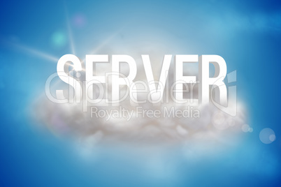 Server on a floating cloud