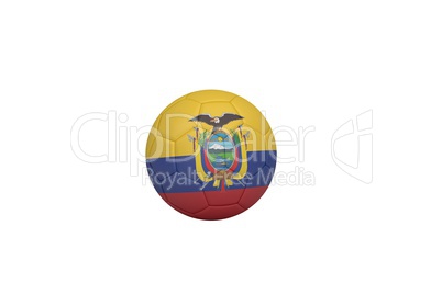 Football in ecuador colours