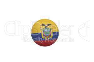 Football in ecuador colours