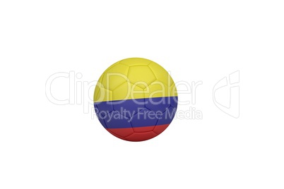 Football in colombia colours