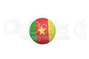 Football in cameroon colours