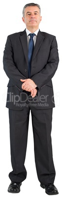 Mature businessman looking at camera Mature businessman looking at camera