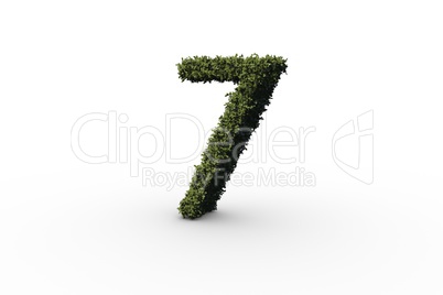Seven made of leaves