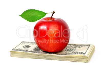 apple and dollars