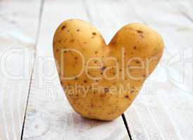 Heart shaped Potato