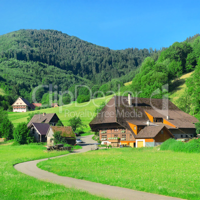 House in the mountains