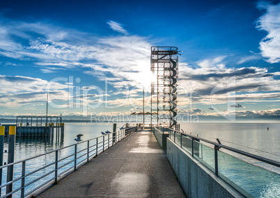 Jetty on the lake