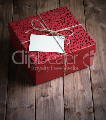 red gift box