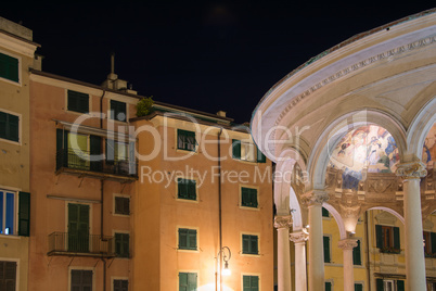 Chiosco della Musica, Rapallo, Ligurien, Italien