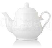 porcelain teapot