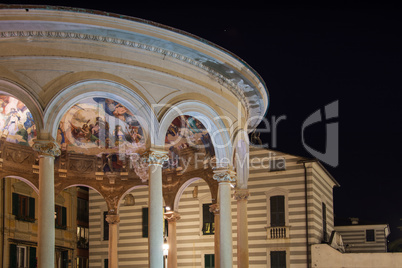 Chiosco della Musica, Rapallo, Ligurien, Italien