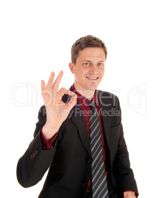 Happy businessman. Happy businessman.