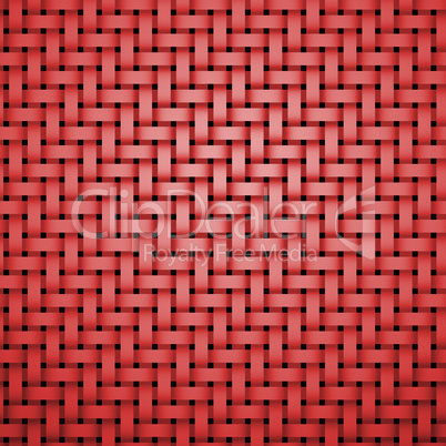 pattern L shape middle red
