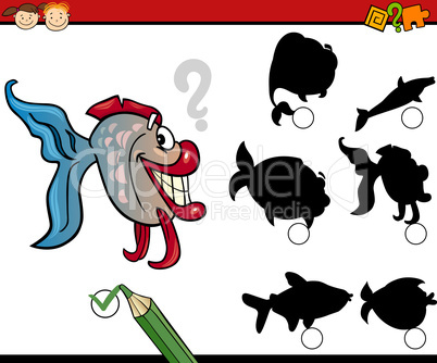 education shadows game cartoon