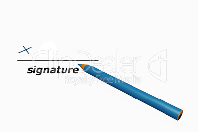 Pen is ready for signature