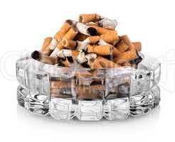 Butts in ashtray
