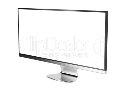 Wide computer display