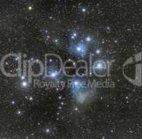 Pleiaden - M45 Nebula, Nebel