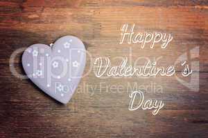 happy valentines day - greeting card