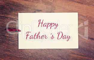 greeting card - fathers day