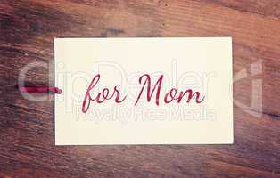 greeting card - mothers day