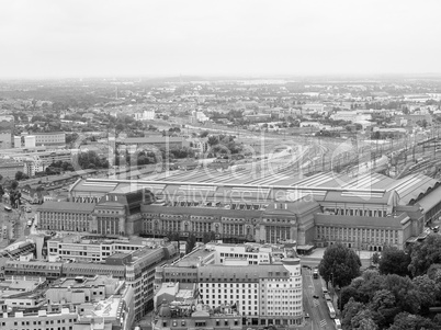 Leipzig aerial view