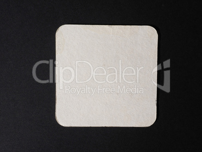 Beermat drink coaster