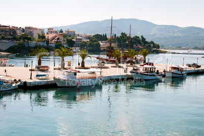 small coastal town of Greek