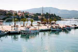 small coastal town of Greek