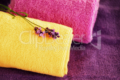 Colorful towels