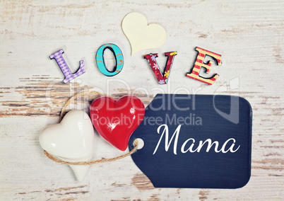 lovely greeting card - Mother s day