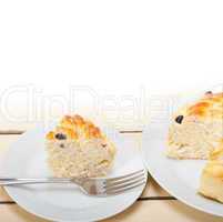 blueberry bread cake dessert