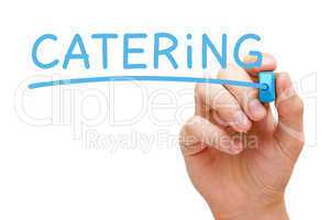 Catering Blue Marker
