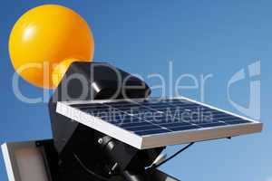 Close up Modern Solar Panel Technology
