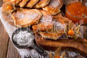 racuchy - Polish yeast pancakes