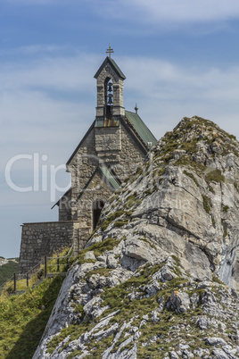 Small chapel on the Wendelstein