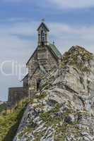 Small chapel on the Wendelstein