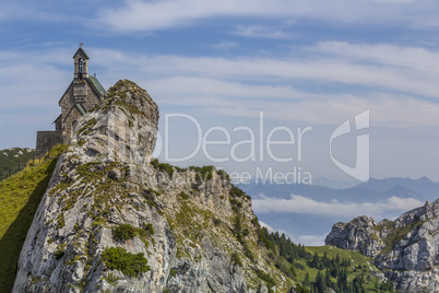 Small chapel on the Wendelstein