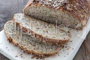 Homemade brown bread