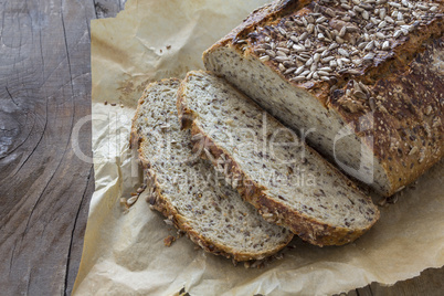 Homemade brown bread