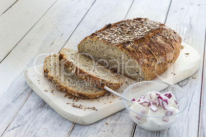 Homemade brown bread